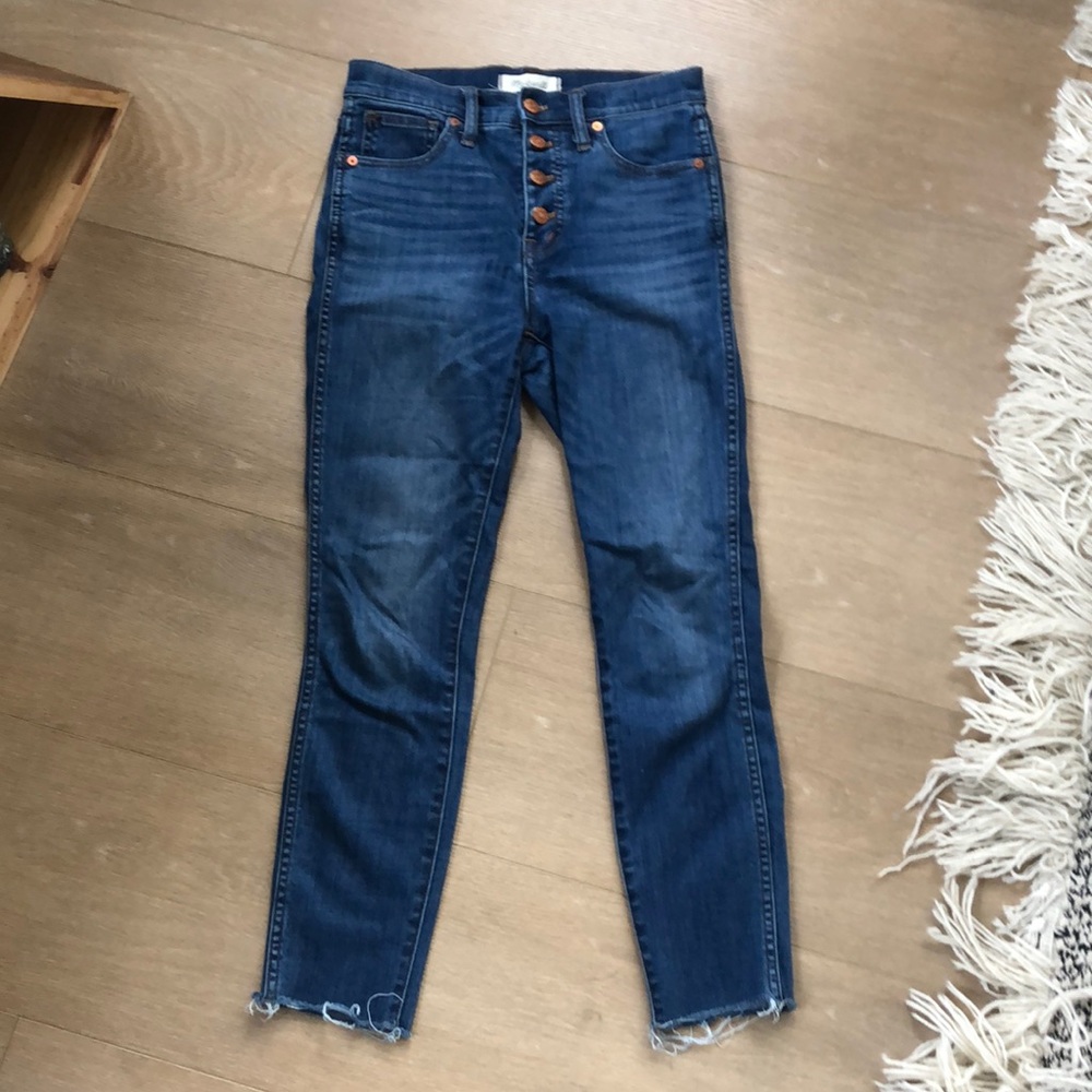 Madewell skinny jeans petite